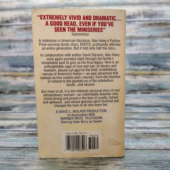 Queen by Alex Haley Vtg 1993 Avon Paperback Novel 1st Ed Print *Acceptable* - Picture 2 of 14